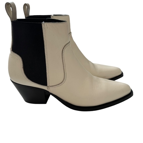 Everlane Boots Womens 9 Leather Upper Made in Italy Wild Western Americana Style - Picture 1 of 16